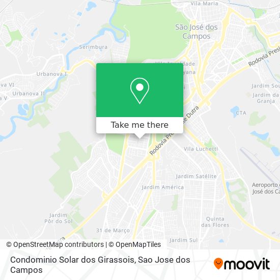 Condominio Solar dos Girassois map