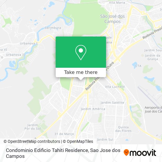 Condominio Edificio Tahiti Residence map