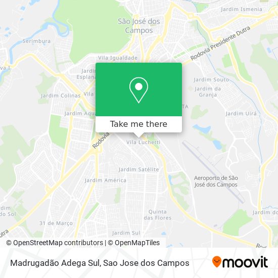 Madrugadão Adega Sul map