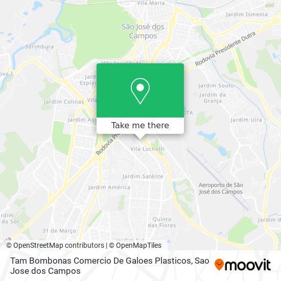 Tam Bombonas Comercio De Galoes Plasticos map