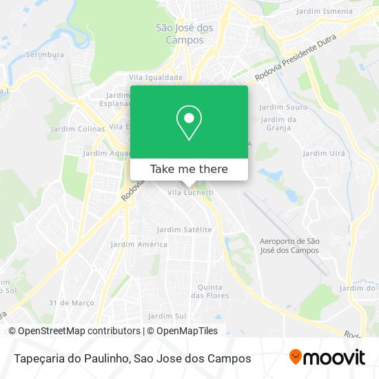 Mapa Tapeçaria do Paulinho