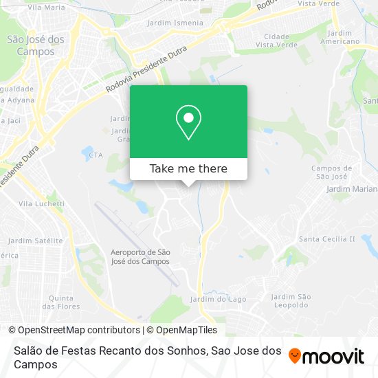 Salão de Festas Recanto dos Sonhos map