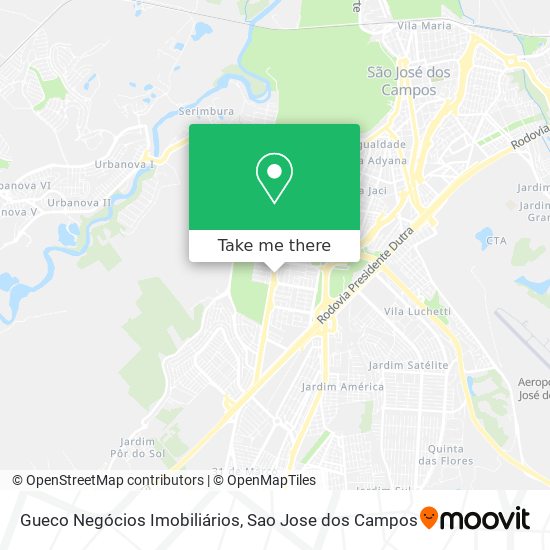 Gueco Negócios Imobiliários map