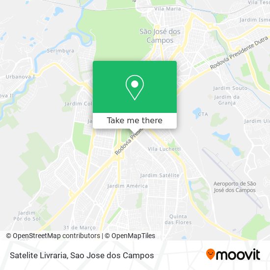 Satelite Livraria map