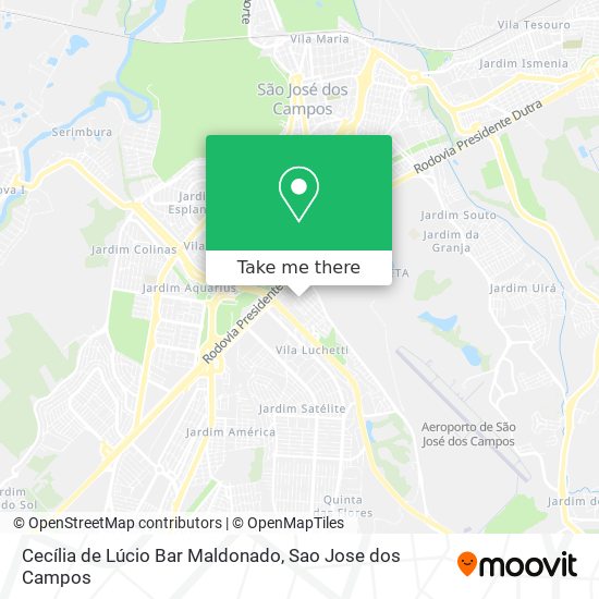Cecília de Lúcio Bar Maldonado map