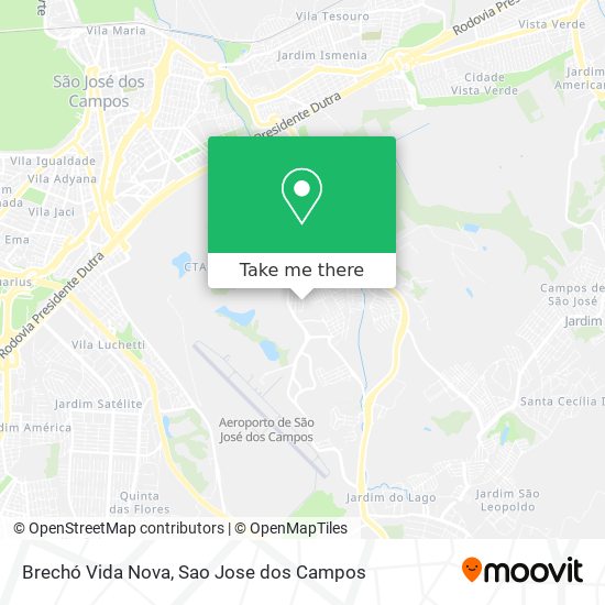 Brechó Vida Nova map
