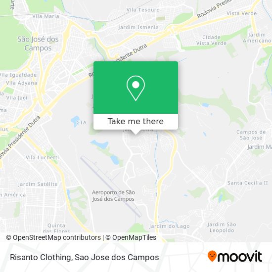 Risanto Clothing map