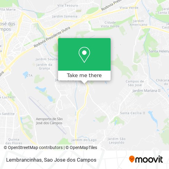 Lembrancinhas map