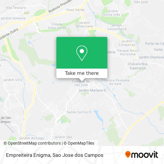 Empreiteira Enigma map