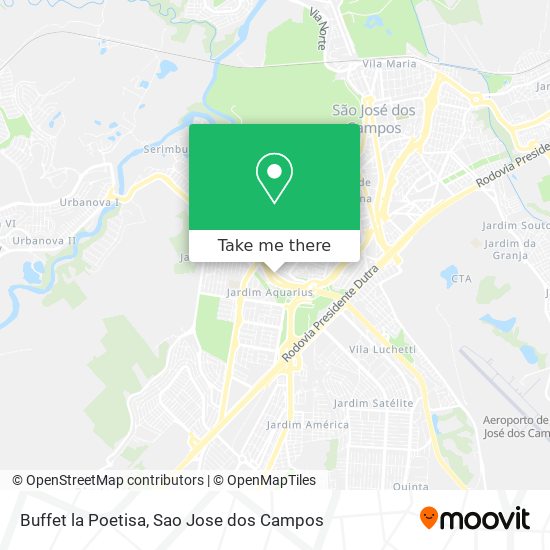 Buffet la Poetisa map