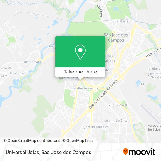 Universal Joias map