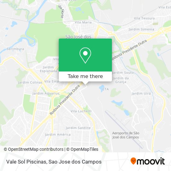 Vale Sol Piscinas map