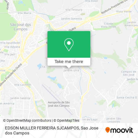 Mapa EDSON MULLER FERREIRA SJCAMPOS