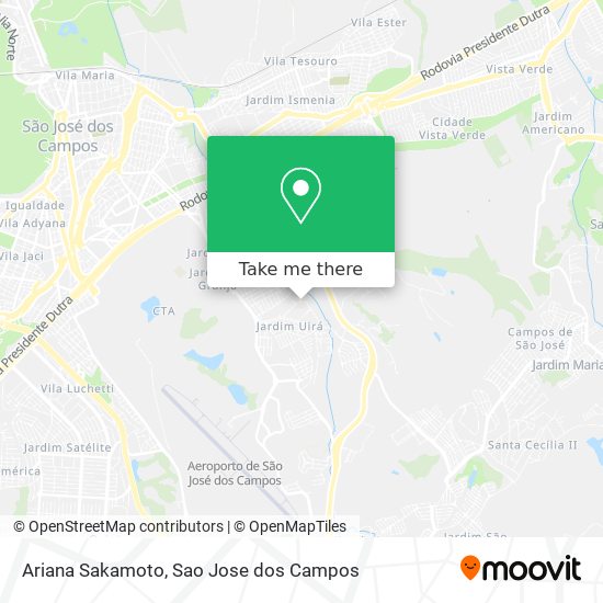 Ariana Sakamoto map