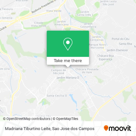 Madriana Tiburtino Leite map