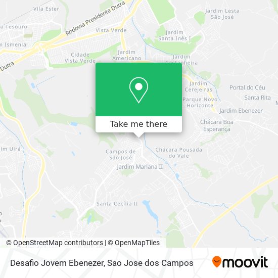 Desafio Jovem Ebenezer map