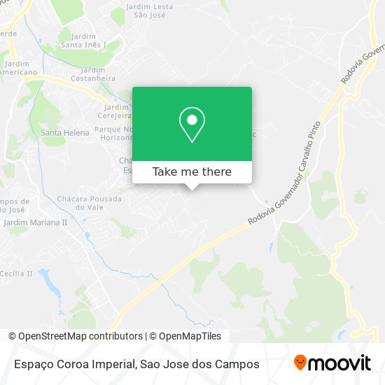 Espaço Coroa Imperial map