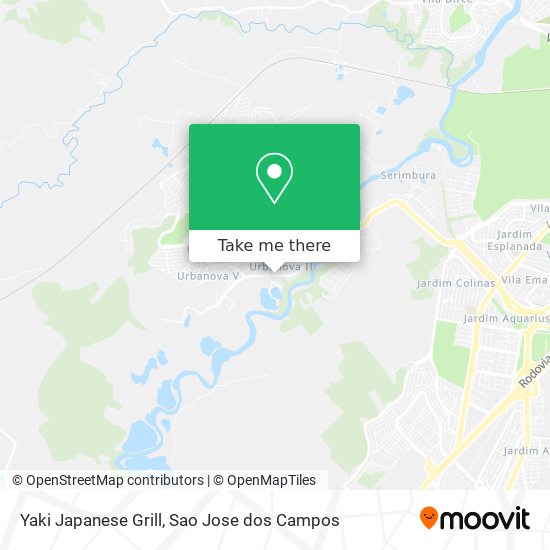 Yaki Japanese Grill map