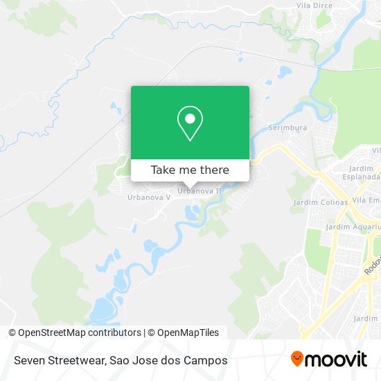 Seven Streetwear map