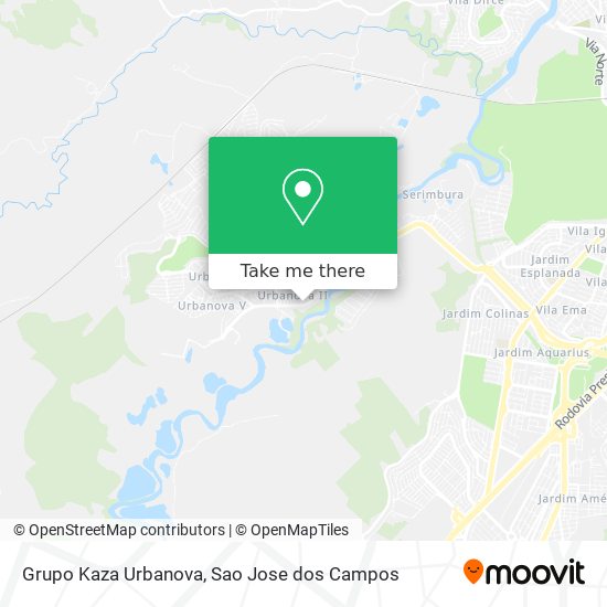 Grupo Kaza Urbanova map