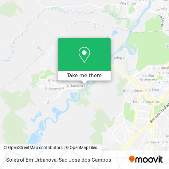Soletrol Em Urbanova map
