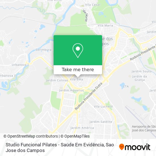 Studio Funcional Pilates - Saúde Em Evidência map