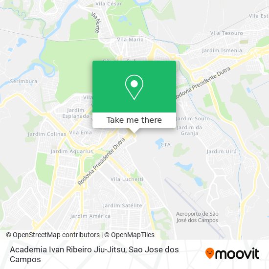 Academia Ivan Ribeiro Jiu-Jitsu map