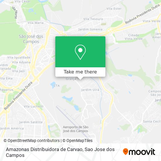 Amazonas Distribuidora de Carvao map