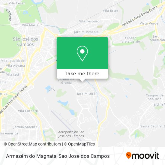 Armazém do Magnata map