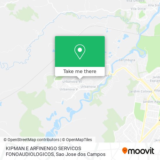 KIPMAN E ARFINENGO SERVICOS FONOAUDIOLOGICOS map