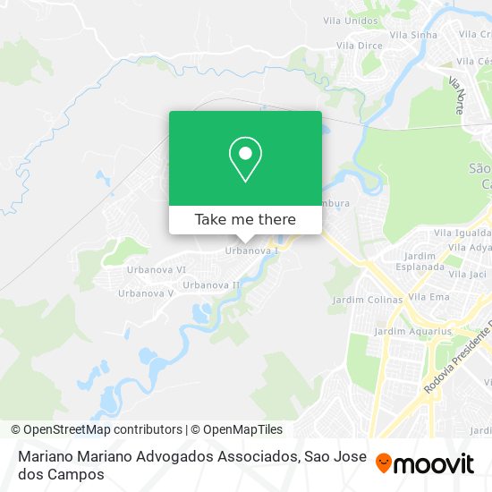 Mariano Mariano Advogados Associados map