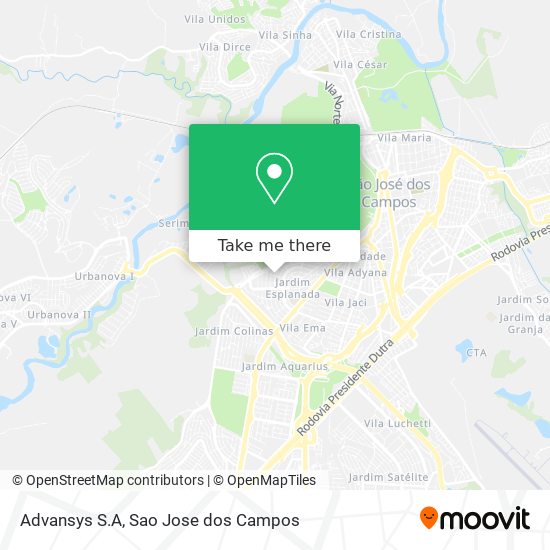 Advansys S.A map