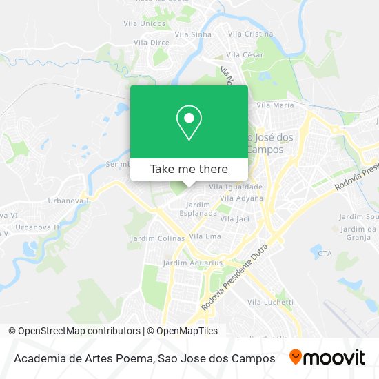 Academia de Artes Poema map