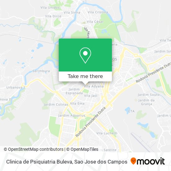 Clinica de Psiquiatria Buleva map