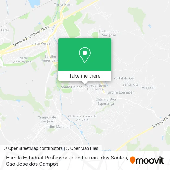Escola Estadual Professor João Ferreira dos Santos map