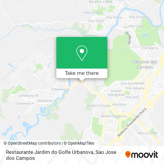 Restaurante Jardim do Golfe Urbanova map