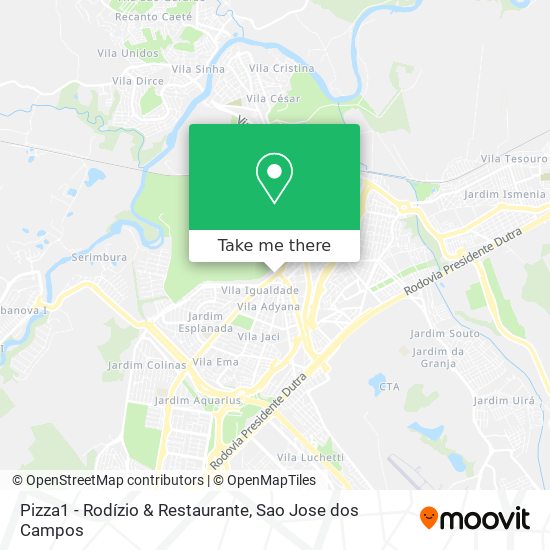 Pizza1 - Rodízio & Restaurante map