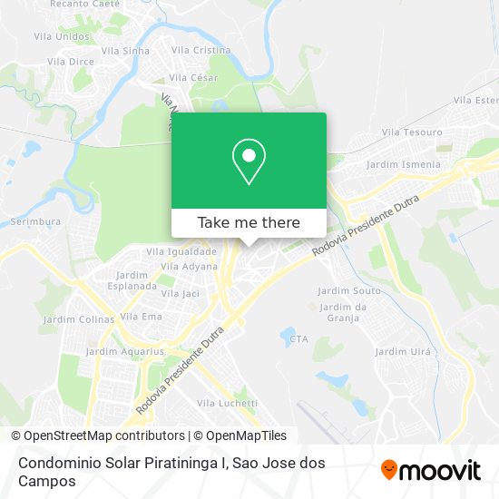 Condominio Solar Piratininga I map