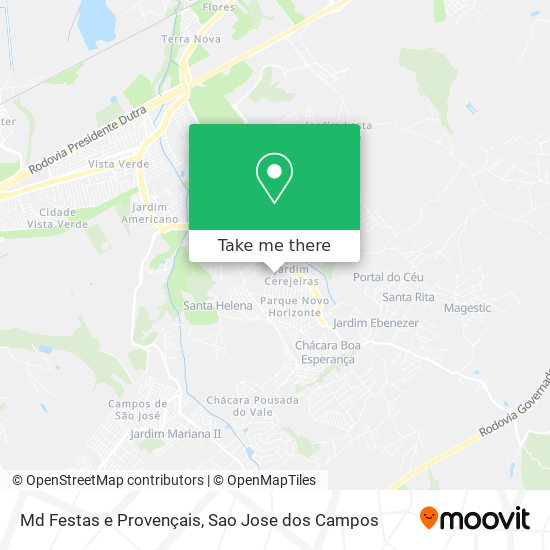 Md Festas e Provençais map