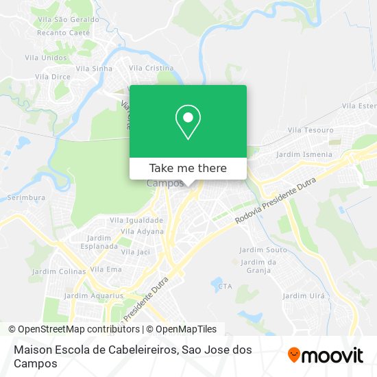 Maison Escola de Cabeleireiros map