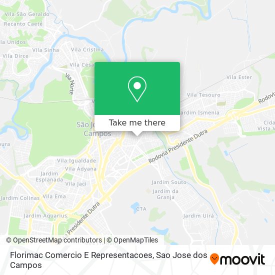 Florimac Comercio E Representacoes map