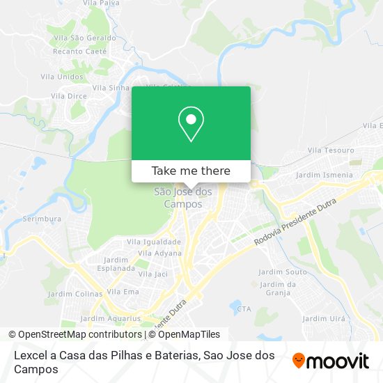 Lexcel a Casa das Pilhas e Baterias map