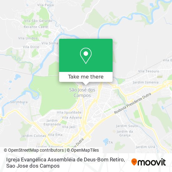 Igreja Evangélica Assembléia de Deus-Bom Retiro map