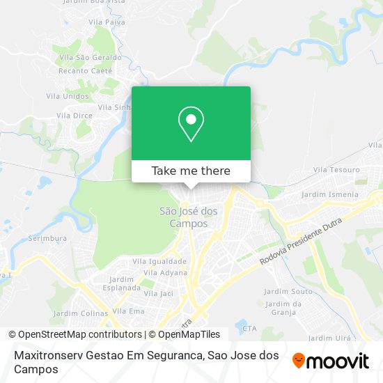 Maxitronserv Gestao Em Seguranca map