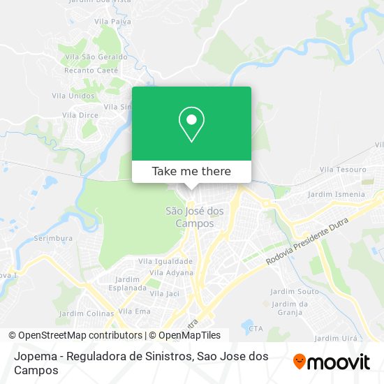 Jopema - Reguladora de Sinistros map