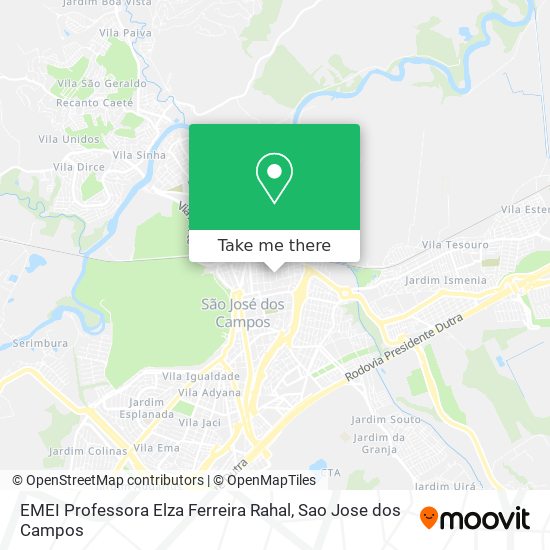 EMEI Professora Elza Ferreira Rahal map