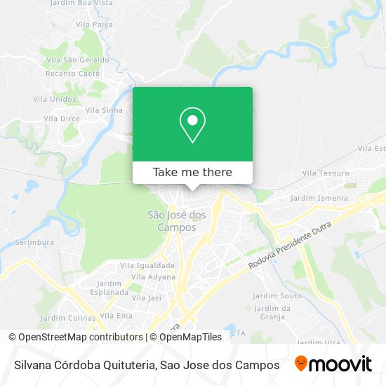 Silvana Córdoba Quituteria map