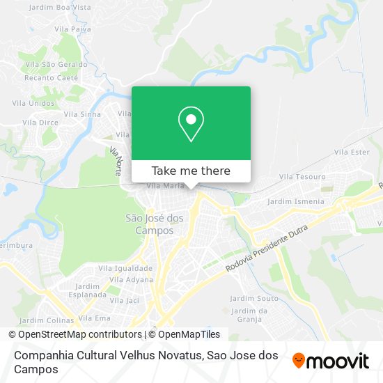Companhia Cultural Velhus Novatus map