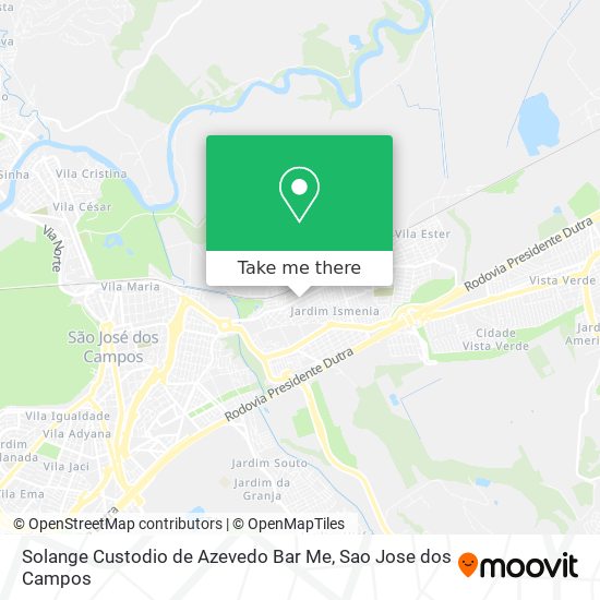 Solange Custodio de Azevedo Bar Me map