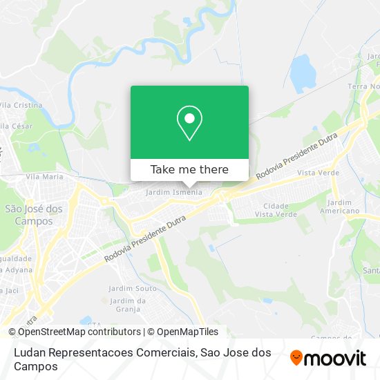 Ludan Representacoes Comerciais map
